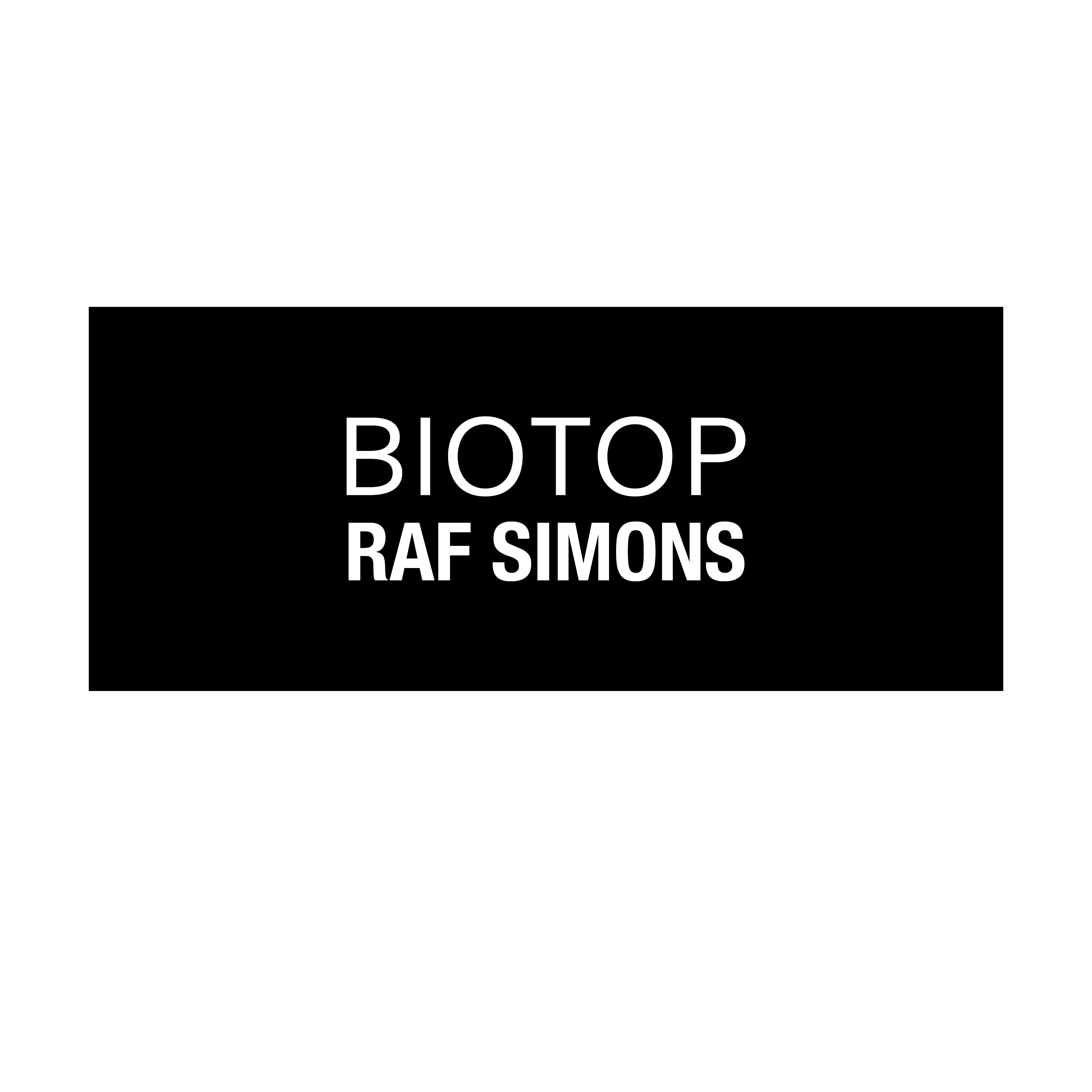 RAF SIMONS EXCLUSIVE BLANKET FOR BIOTOP