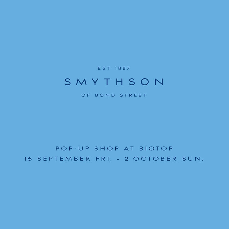 SMYTHSON POP-UP SHOP AT BIOTOP