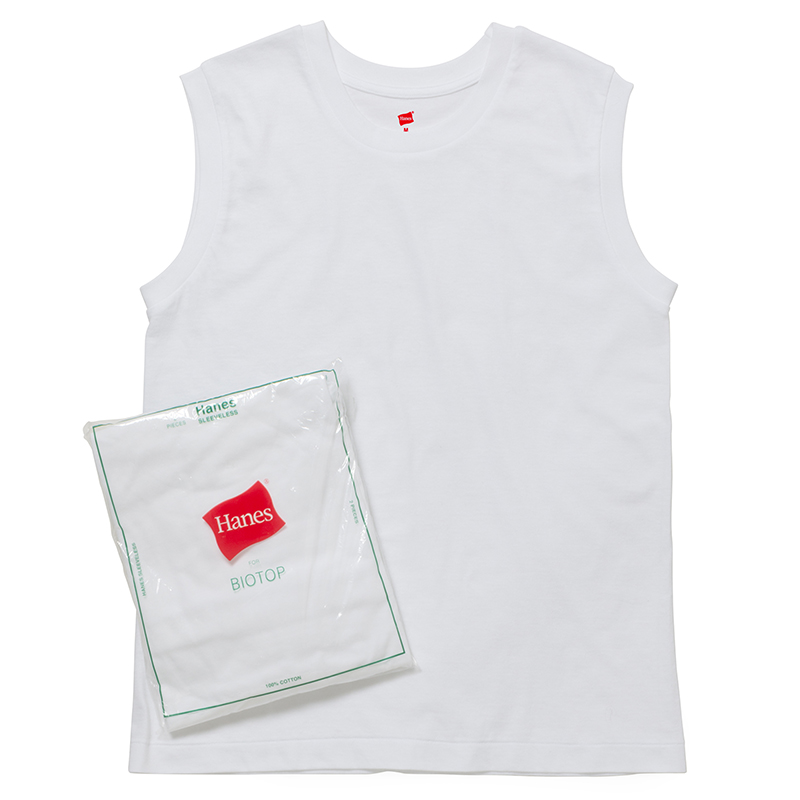 BIOTOP初別注 Hanes Sleeveless T-Shirts 発売