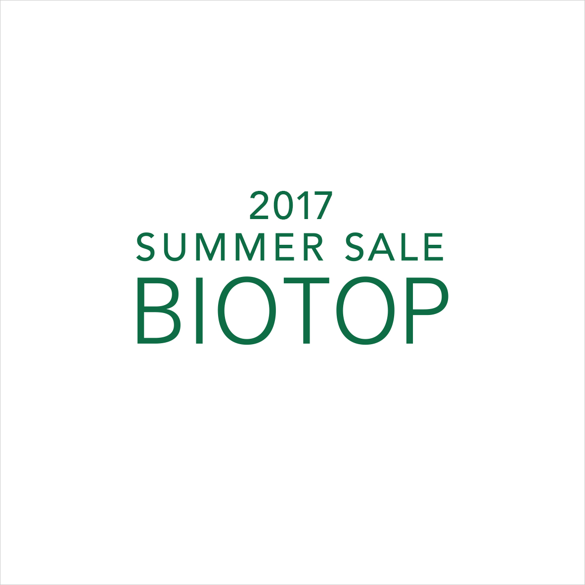 SUMMER SALE 2017