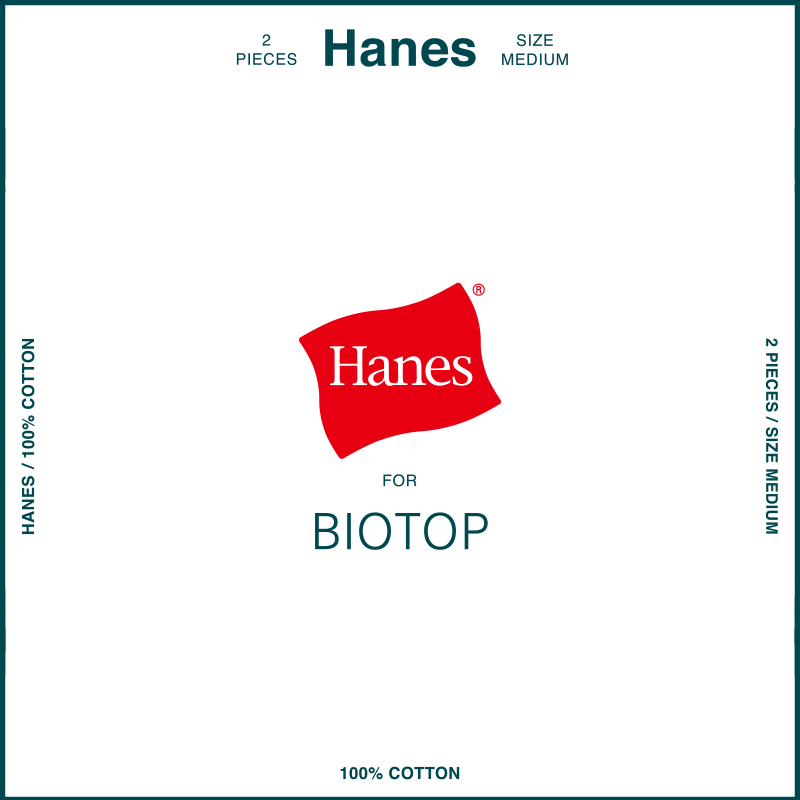 Hanes FOR BIOTOP 2019新作発売