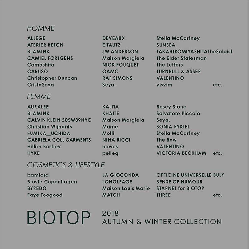 BIOTOP 2018-19 AUTUMN & WINTER