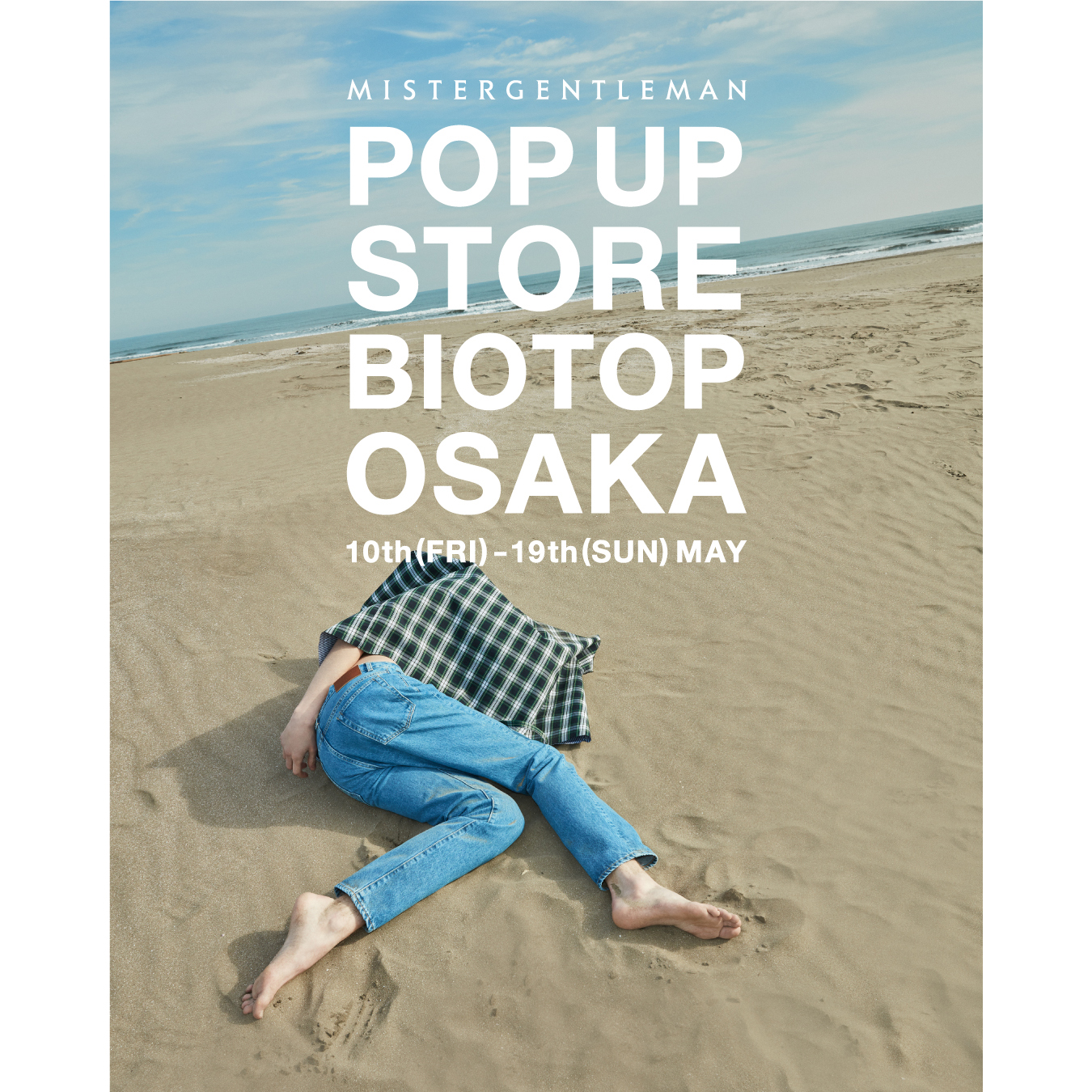 MISTERGENTLEMAN POP UP STORE BIOTOP OSAKA