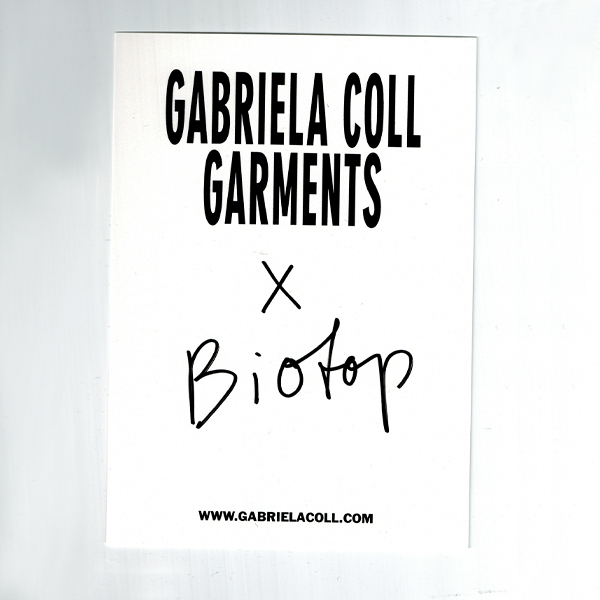 GABRIELA COLL GARMENTS 新シリーズ発売 | TOPICS | BIOTOP – ビオトープ –
