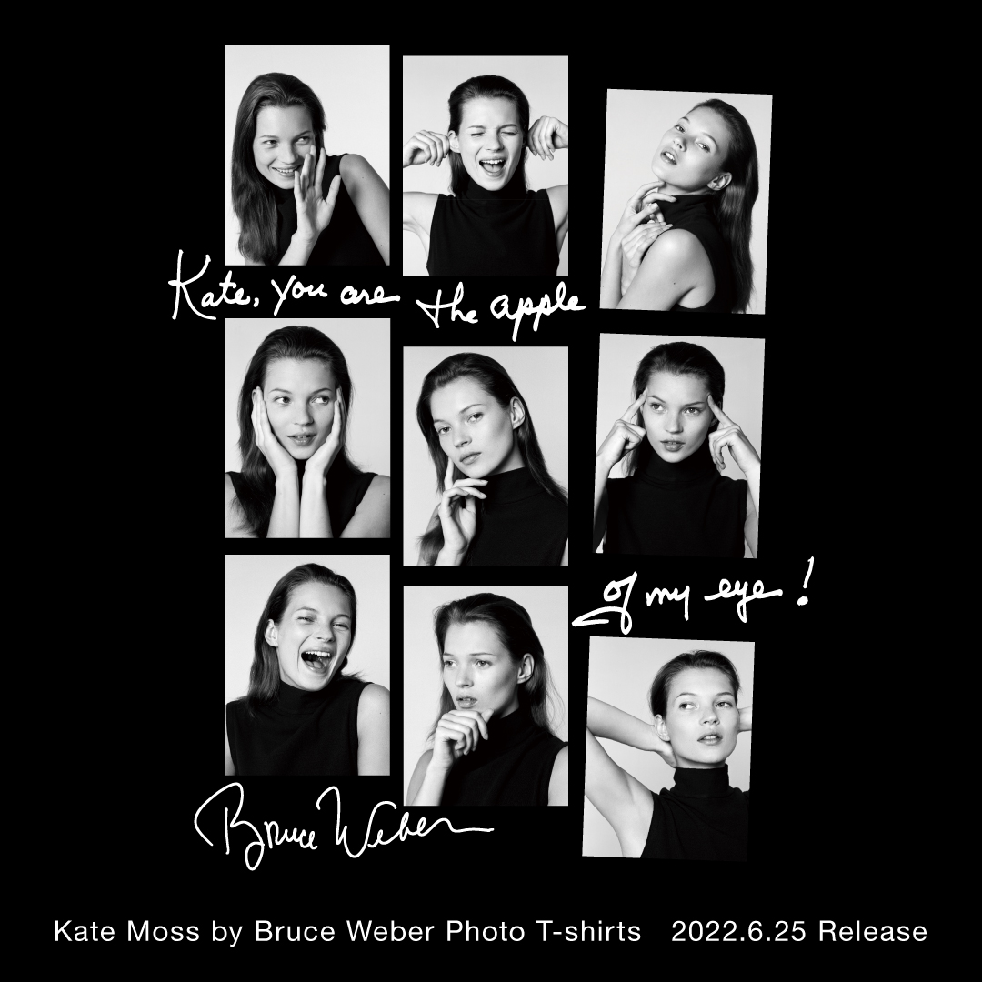 Kate Moss by Bruce Weber Photo T-shirts