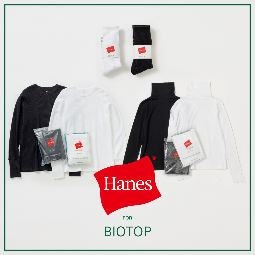Hanes for BIOTOP 22AW