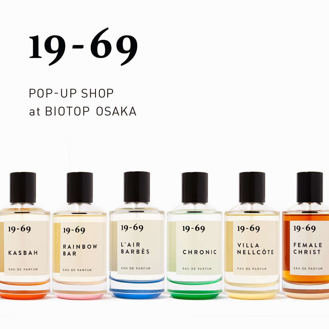 19-69 POP-UP SHOP AT BIOTOP