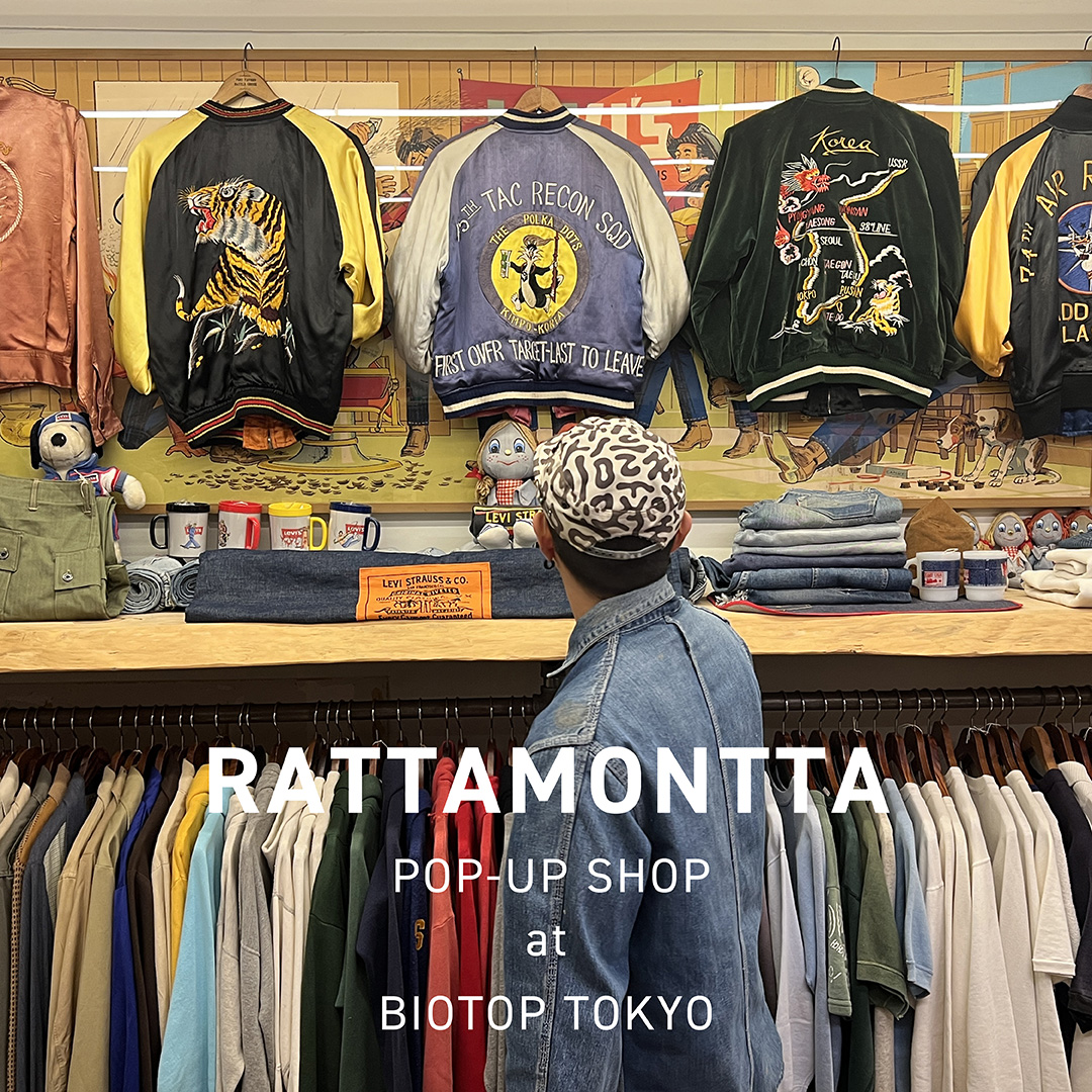 RATTAMONTTA  POP-UP SHOP at TOKYO