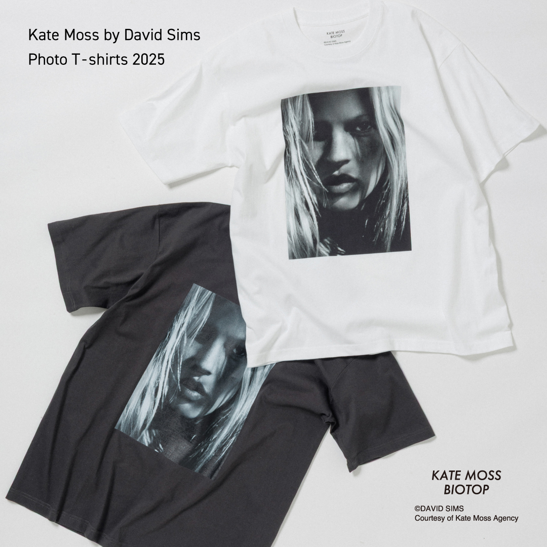 Kate Moss by David Sims Photo T-shirts 25SS vol.2