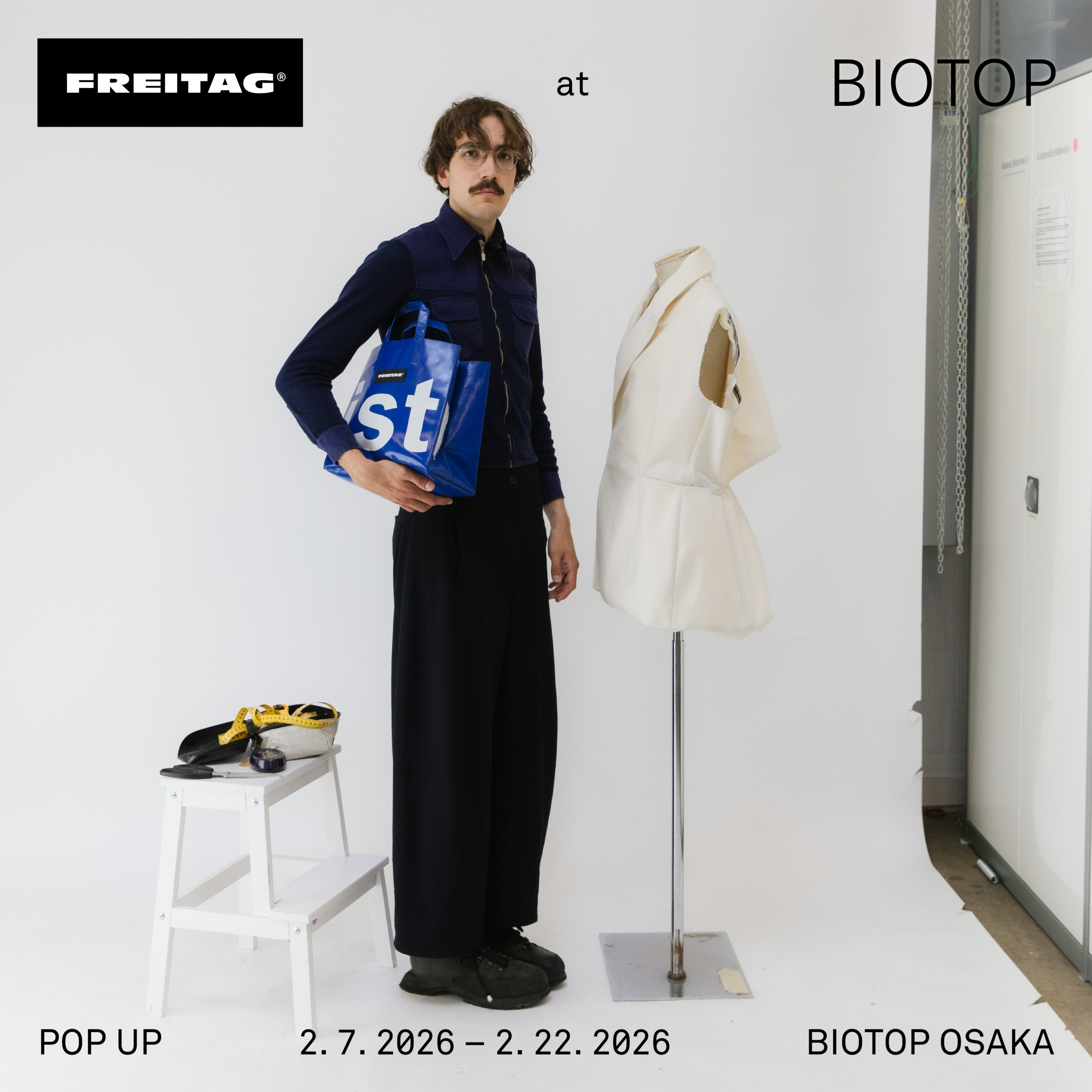 FREITAG POP-UP STORE at BIOTOP OSAKA | TOPICS | BIOTOP – ビオトープ –